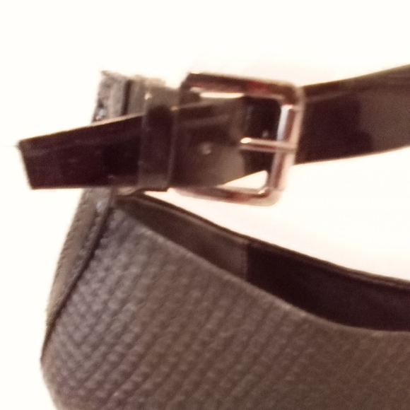 Carlos by Carlos Santana Black Leather Zip 4 1/2" Wedge Heels sz 8.5 M - Picture 3 of 13